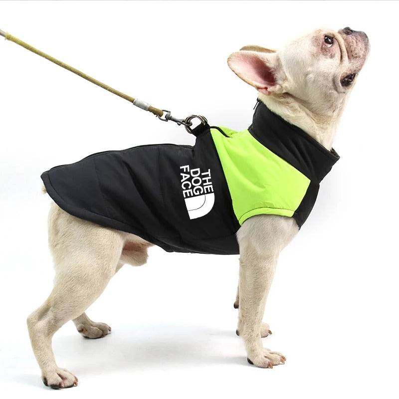 PtIOWaterproofWarmDogClothesPetCoatWinterVestPaddedZipperJacketDogClothingforSmallMed