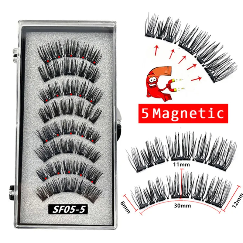 8D Quantum Magnetic Eyelashes With Soft Magnet Technology Design 2