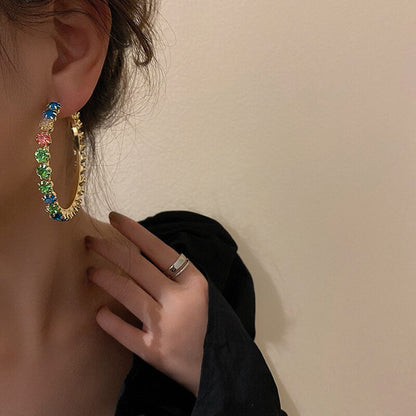 Beaded Rainbow Hoop Earrings (2).jpg