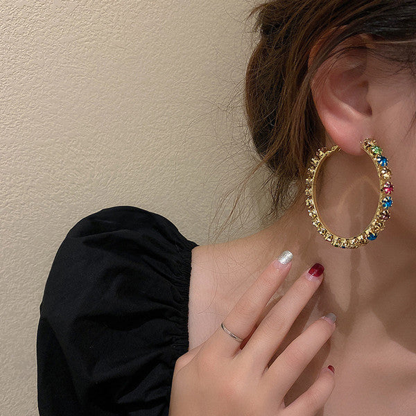 Beaded Rainbow Hoop Earrings (4).jpg