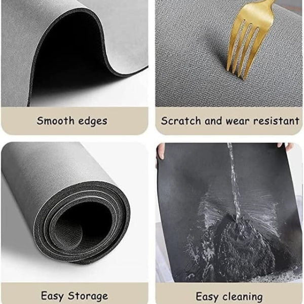 Lightweight  Washable QuickDrying Mat 3