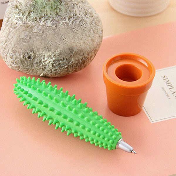 Cactusthemed pens for nature lovers