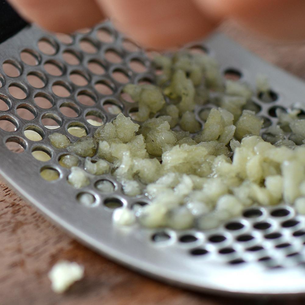 Stainless Steel Garlic Presser 2