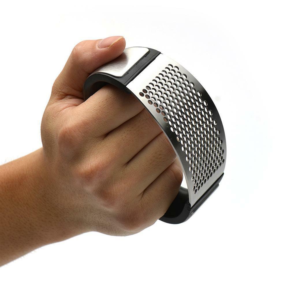 Stainless Steel Garlic Presser 3