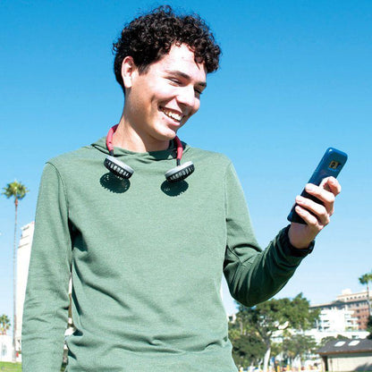 Wearable Portable Neck Fan For Personal Cooling 2