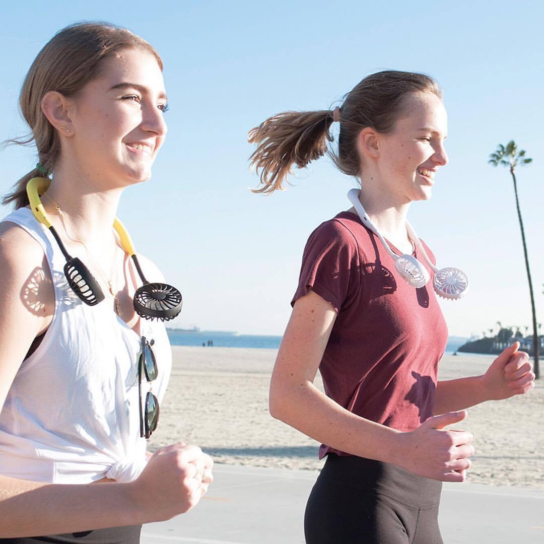 Wearable Portable Neck Fan For Personal Cooling 6