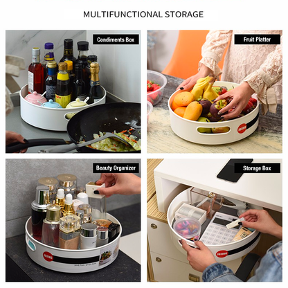 Anti-Skid 360° Rotating Storage Tray 4