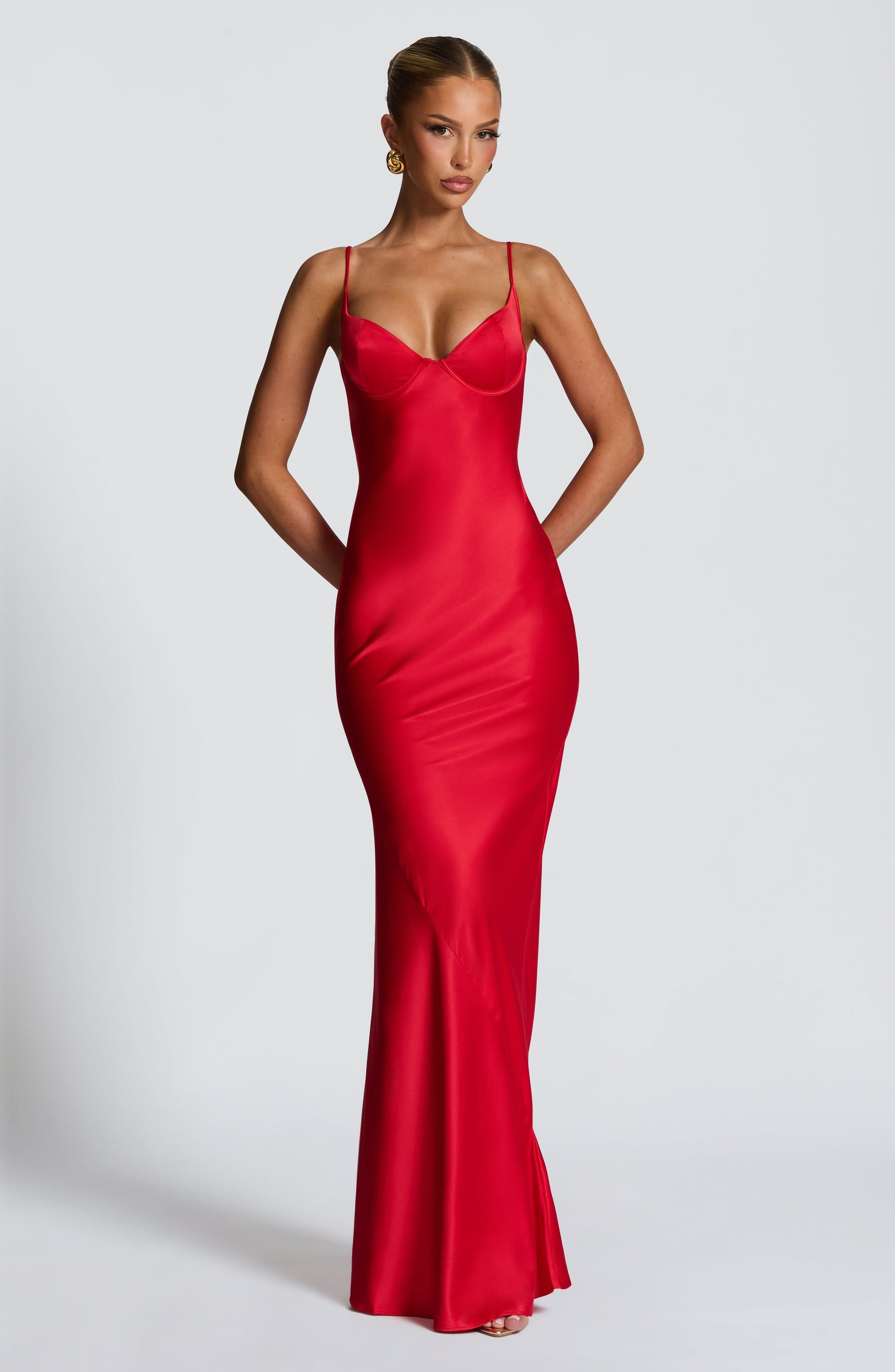 Athena Maxi Dress Red