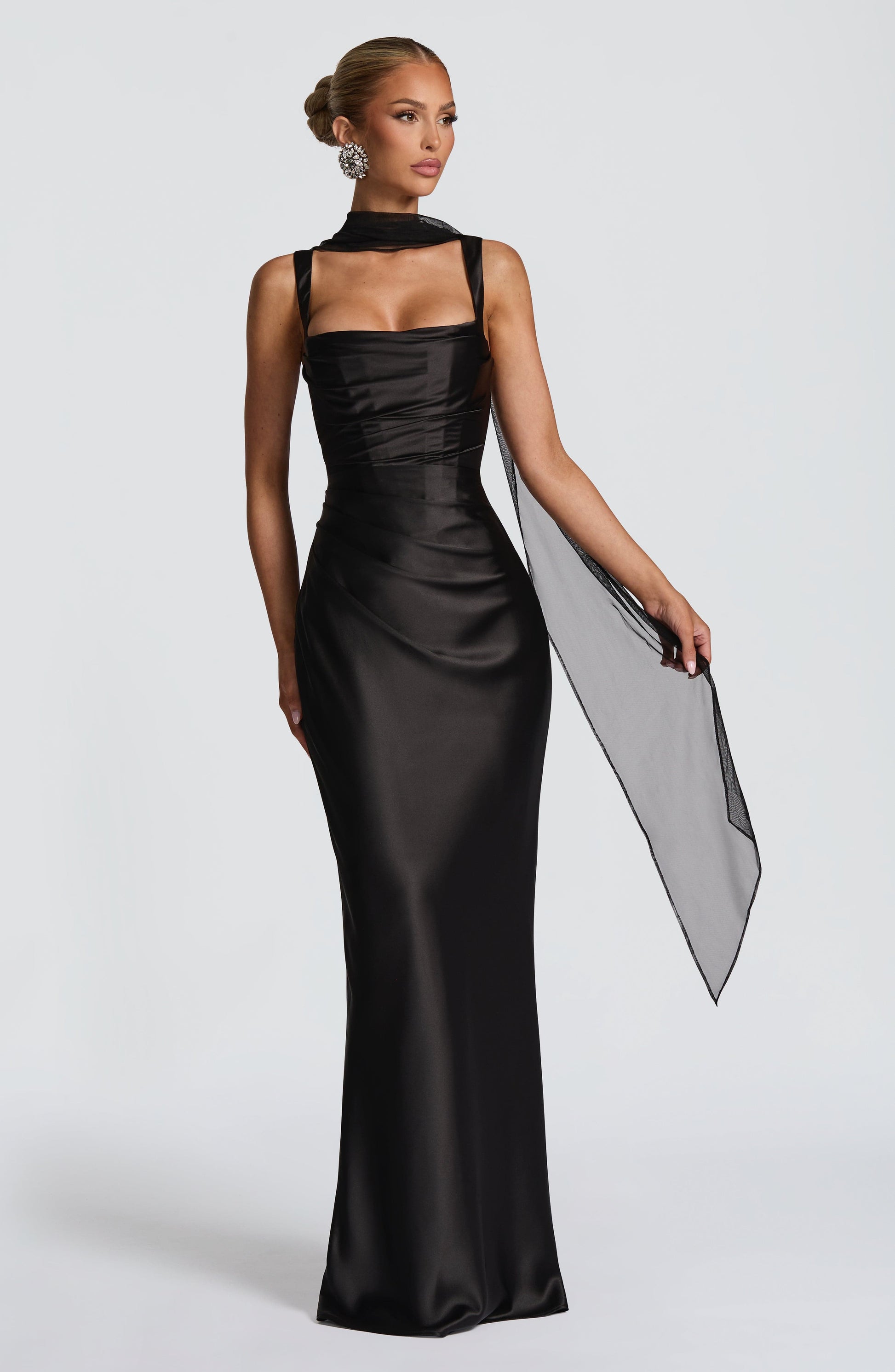 Calanthe Maxi Dress Black