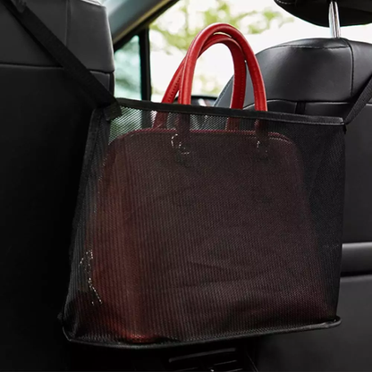 Car Net Pocket Handbag Holder the Purse Pouch for Cars3