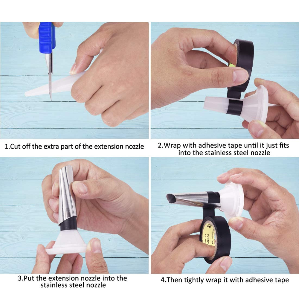 Caulking Nozzle Applicator Tool Kit 2