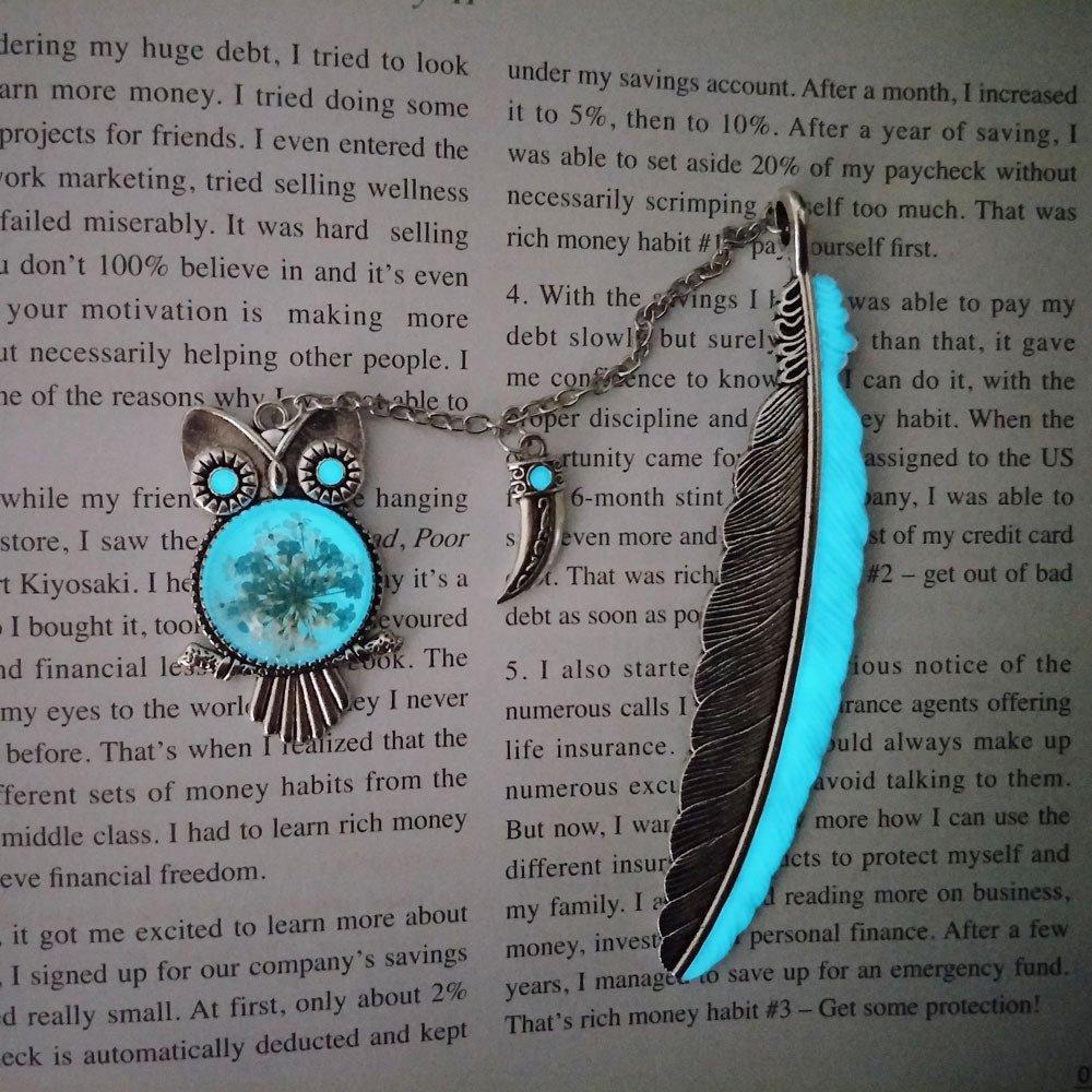 lighted bookmark