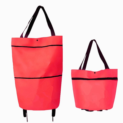 shopping bags with wheels