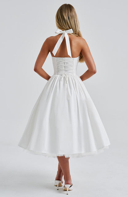 Cressida Midi Dress Ivory