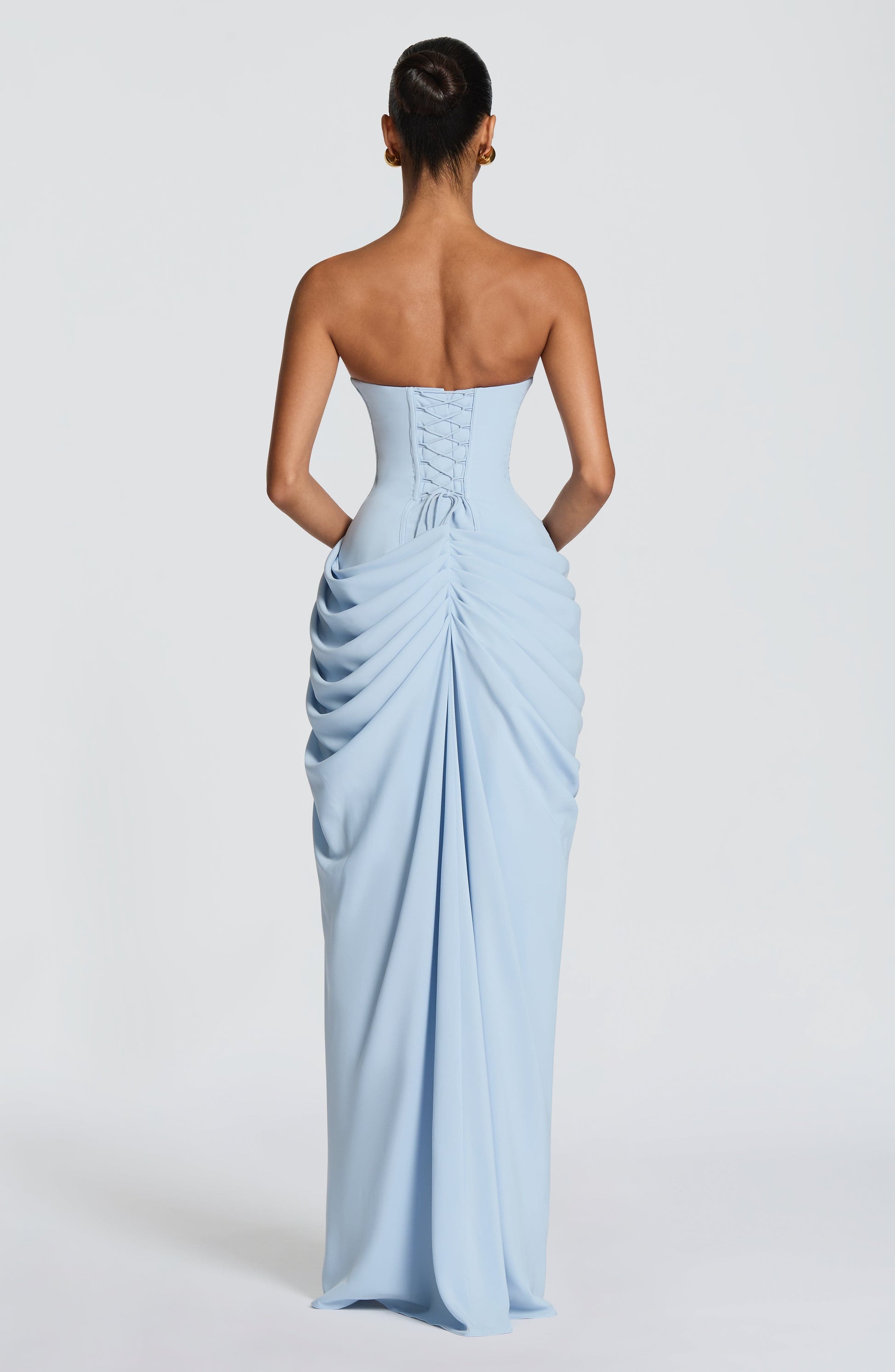 Cyra Maxi Dress Glacier Blue
