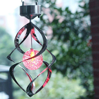 Hanging Solar Swirl Wind Spinner 1
