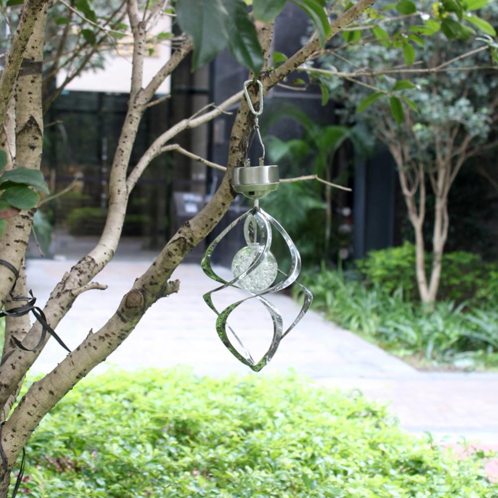 Hanging Solar Swirl Wind Spinner 3
