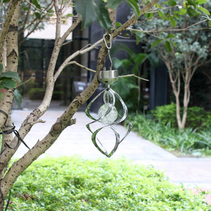 Hanging Solar Swirl Wind Spinner 3