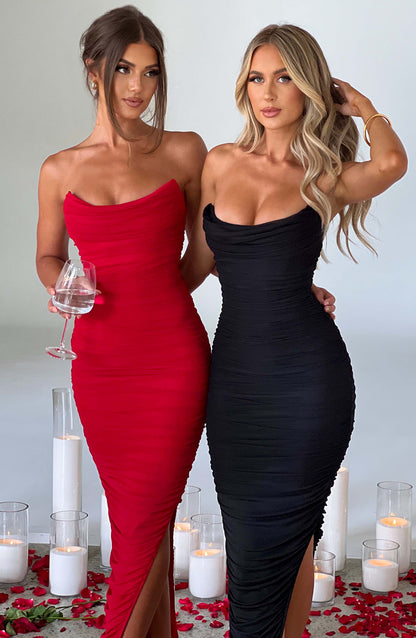 Demi Maxi Dress Red