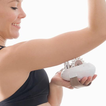 Cellulite massager with magnetic balls
