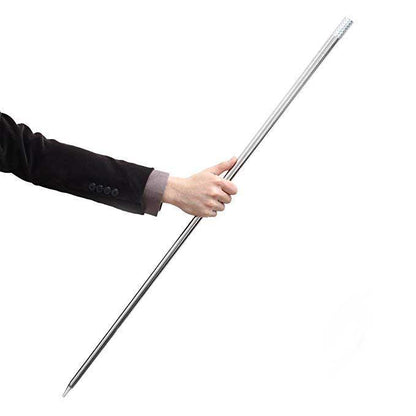 Durable metal staff that extends for martial arts