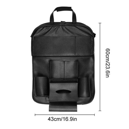 Leather Car Seat Organizer 4