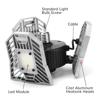 LED Deformable Garage Lamp 3