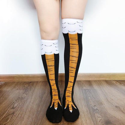 soft and durable chicken feet socks