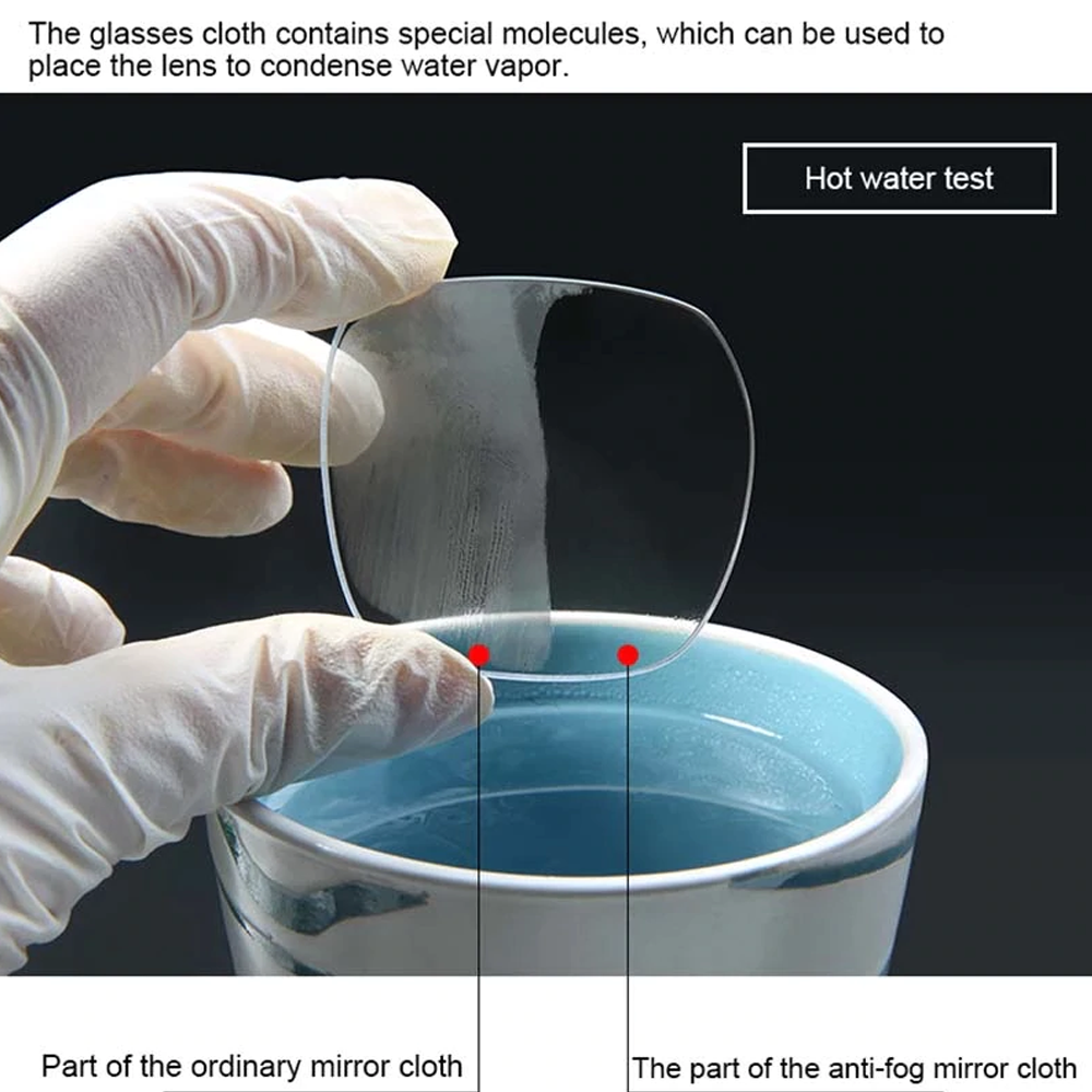 Premium antifog solution for eyeglasses