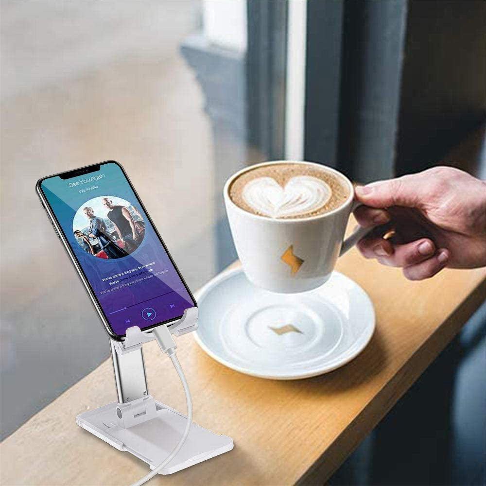 Foldable Metal Desktop Phone Stand Holder2