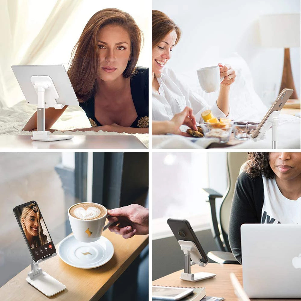Foldable Metal Desktop Phone Stand Holder3