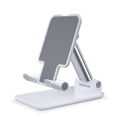 Foldable Metal Desktop Phone Stand Holder silver