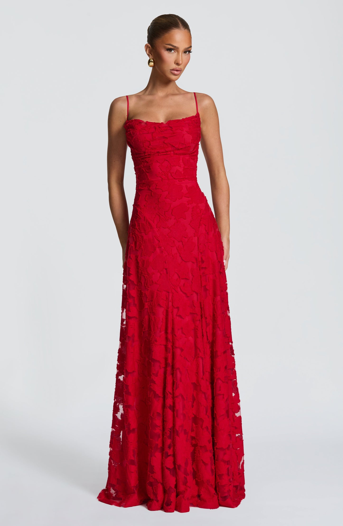 Francis Maxi Dress Red