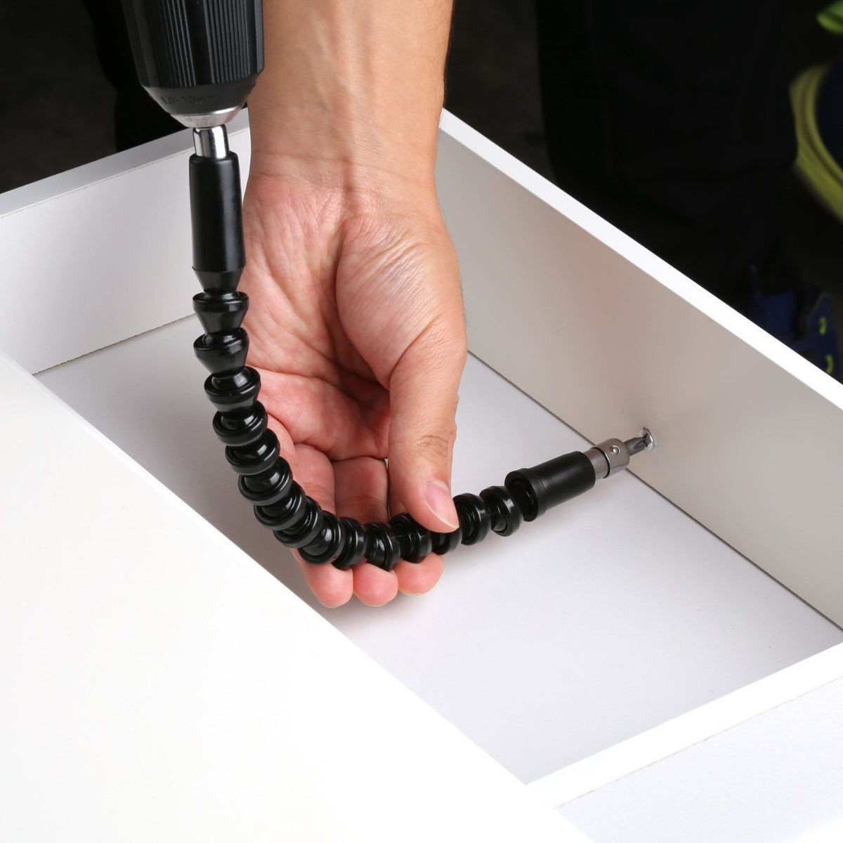 Flexible Drill Extension  Bendy Shaft for Tight Spaces  Flexible Drill Attachment