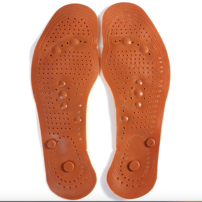Magnetic reflex insoles for arthritis sufferers