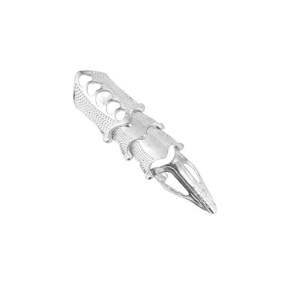 Full Finger Claw Ring Jewelry For Teenagers Silver