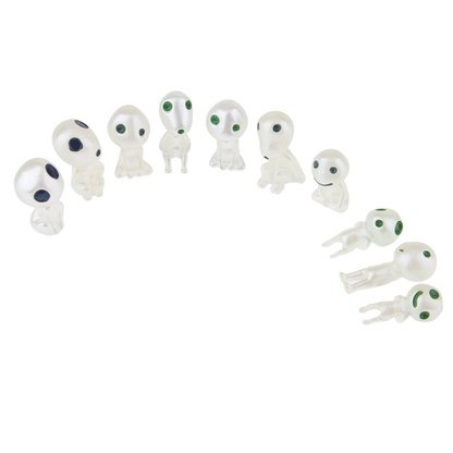 10 Piece Glow In The Dark Luminous Tree Elves 3
