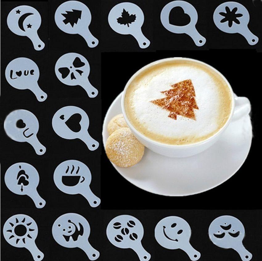 Coffee Barista Art Stencils 2