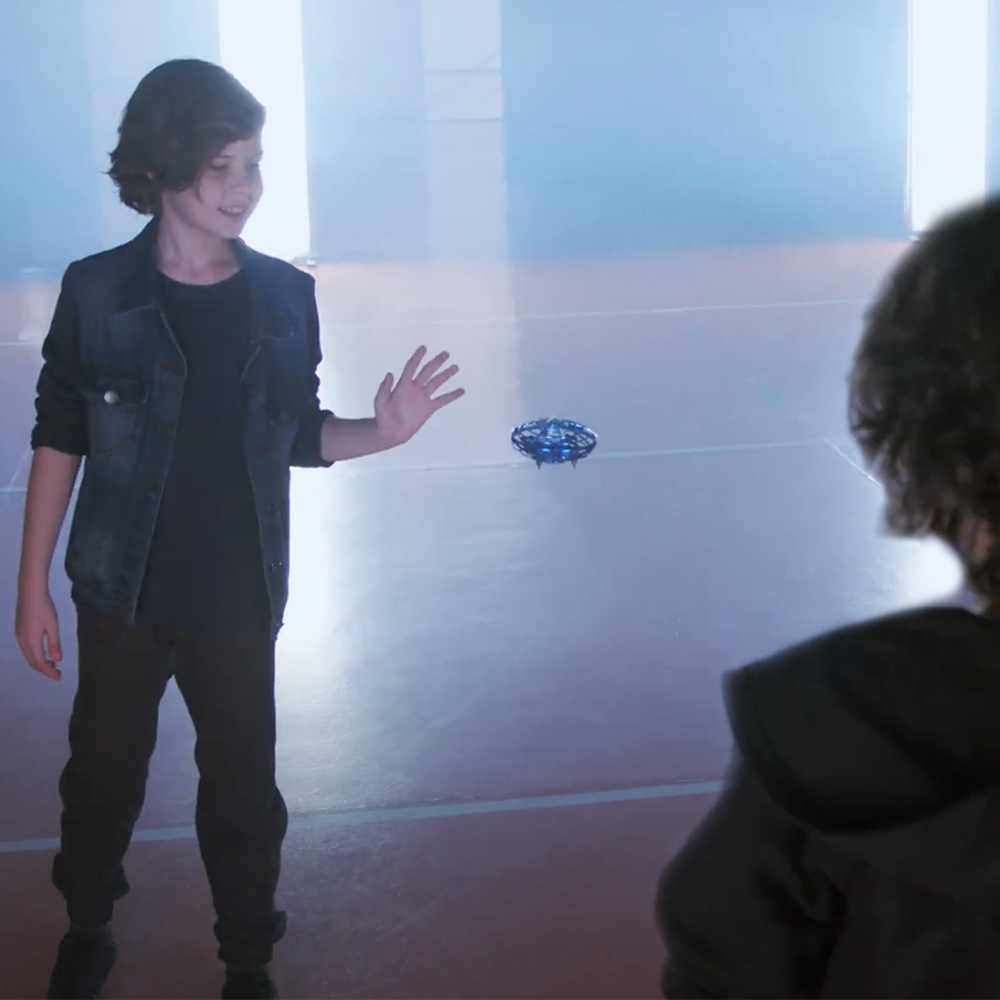 Autonomous LED UFO Drone for Children