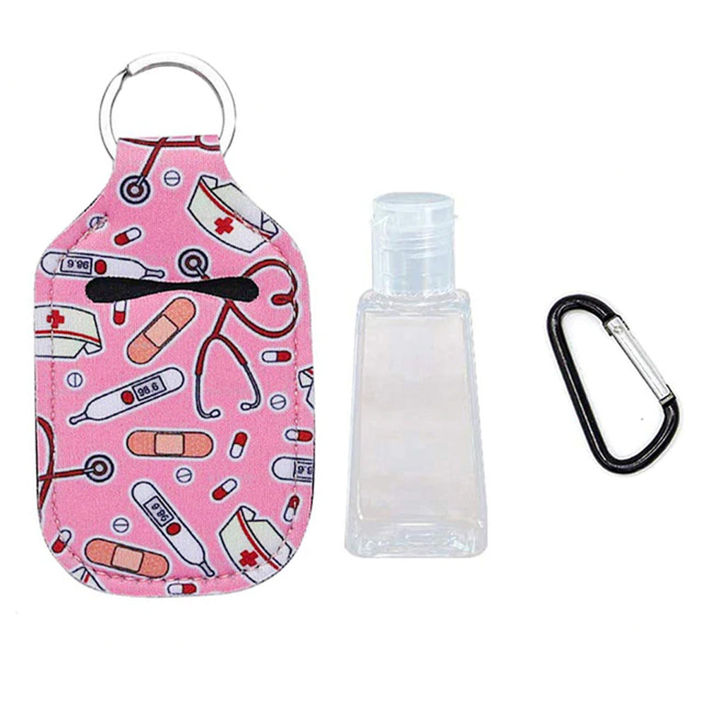 Customizable hand sanitizer keychain for personalized gifts