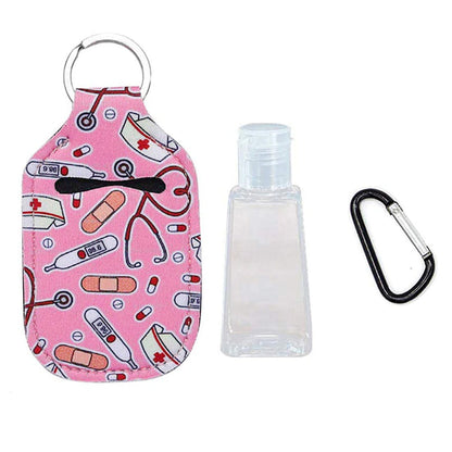 Customizable hand sanitizer keychain for personalized gifts