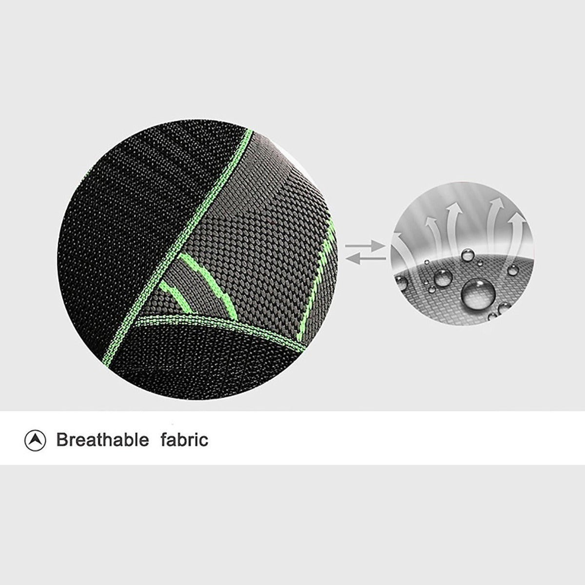 Enhanced recovery knee sleeve for athletes