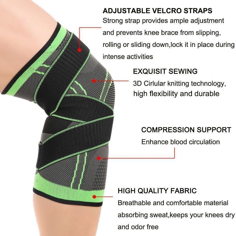 Multipurpose knee brace for fitness