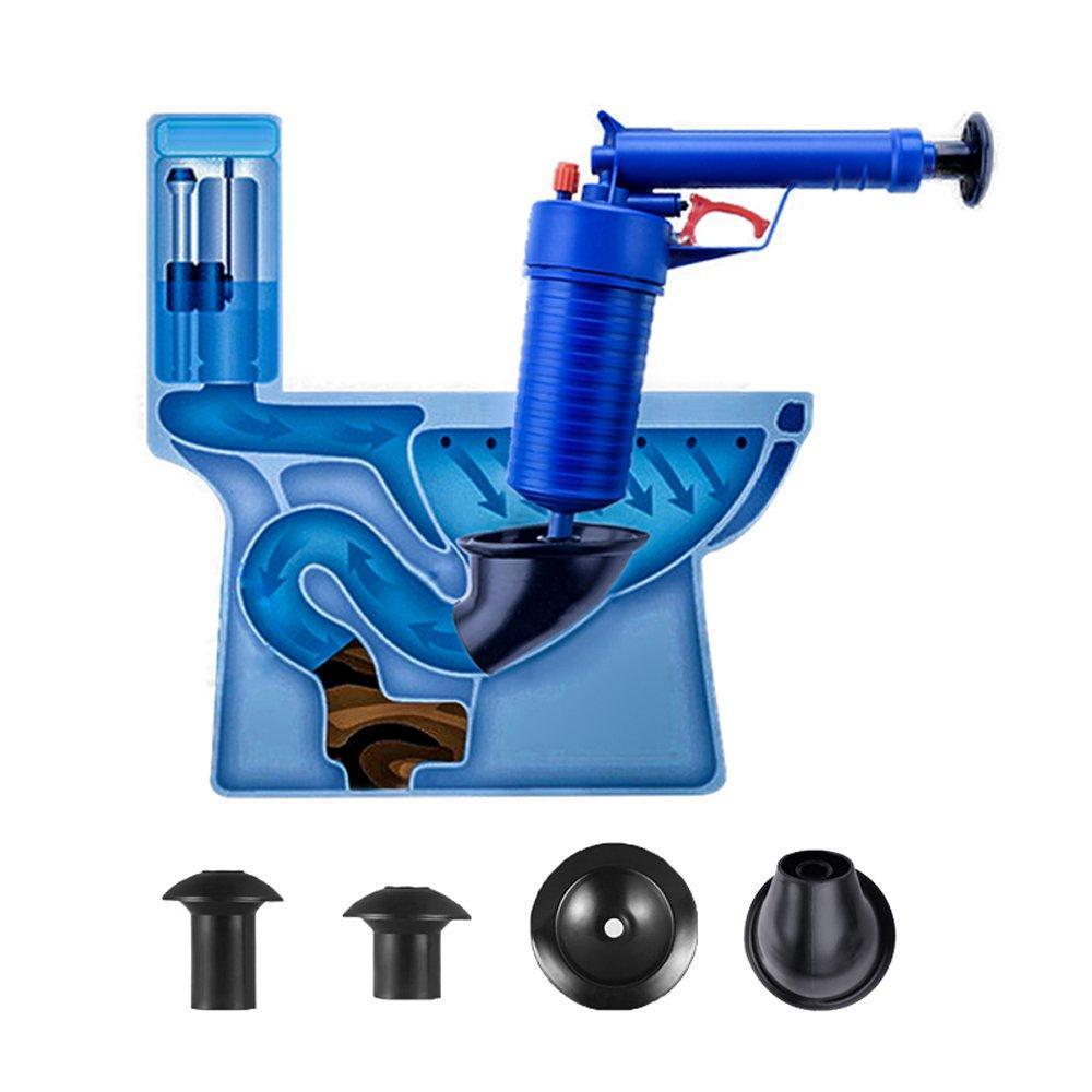 Ecofriendly kitchen drain cleaner with air pressure