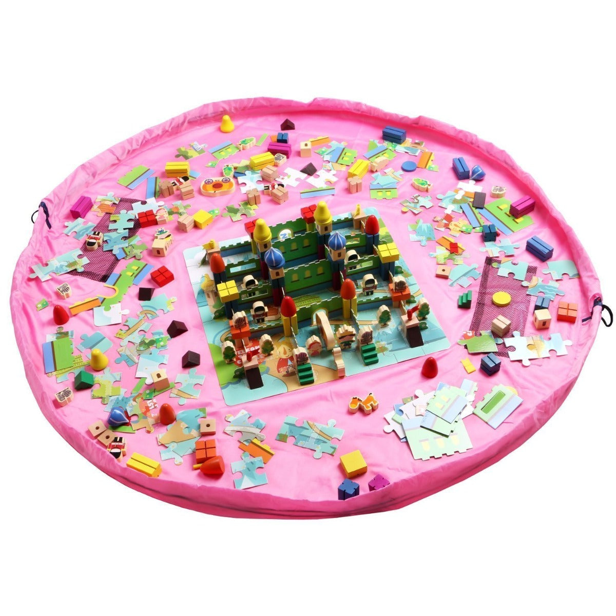 Multifunctional play and storage bag for children