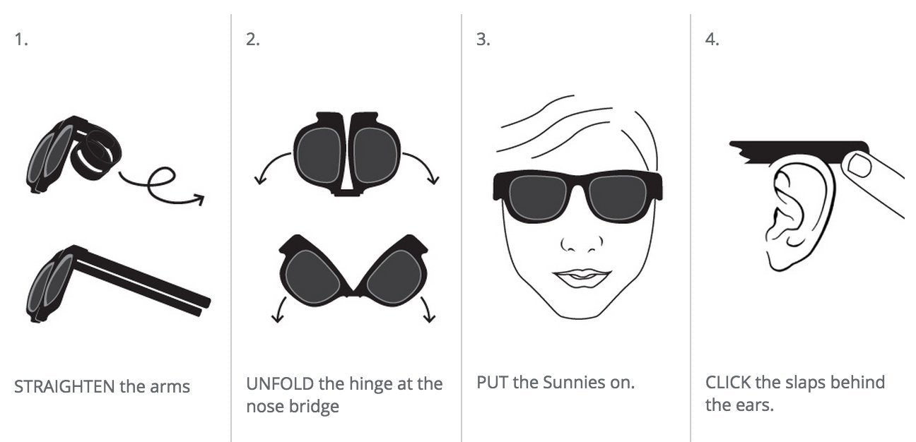 collapsible mirror lens sunglasses 5