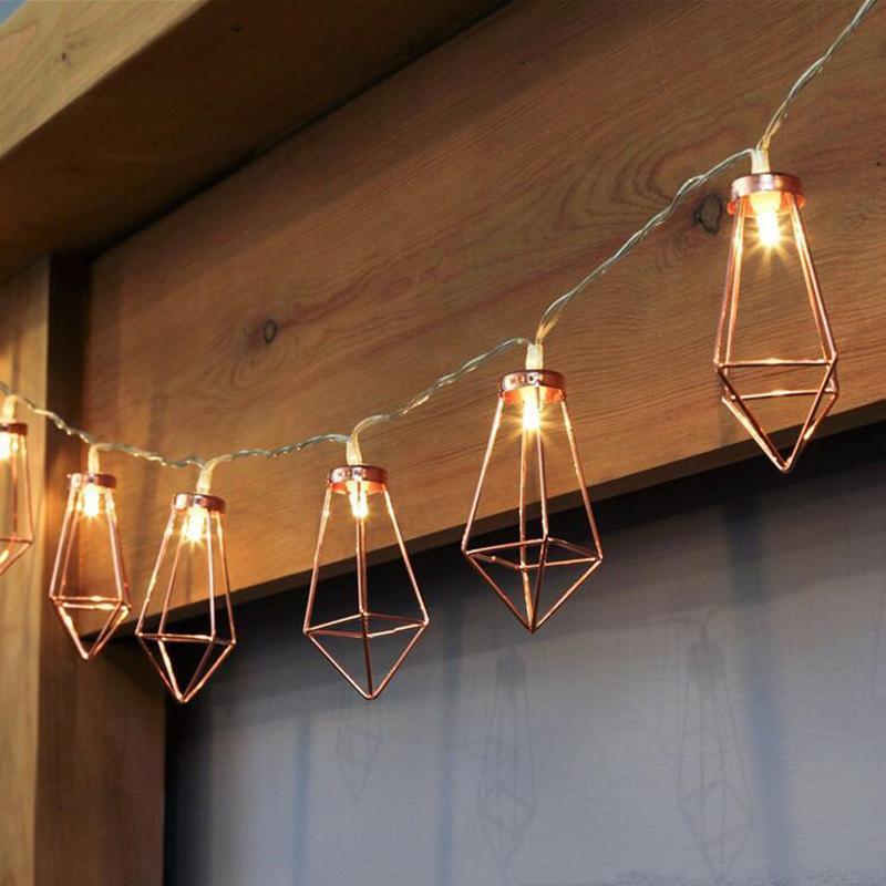 Craft Rose Gold Lantern Light 1