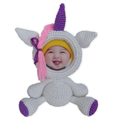 Handmade Crochet Animals Photo Frame - Cute & Cuddly Designs