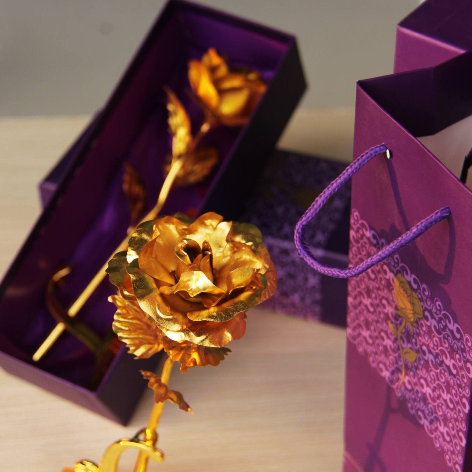 Everlasting Gold Rose 4