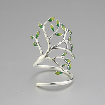 Elegant Olive Tree Ring1